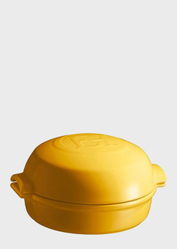 Форма для запікання Emile Henry Cheese Baker 19х17см жовтого кольору, фото